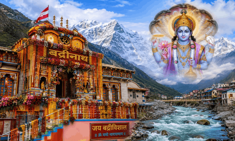 Badrinath Lord Vishnu by spintripp