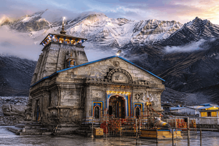 Kedarnath temple for spintripp