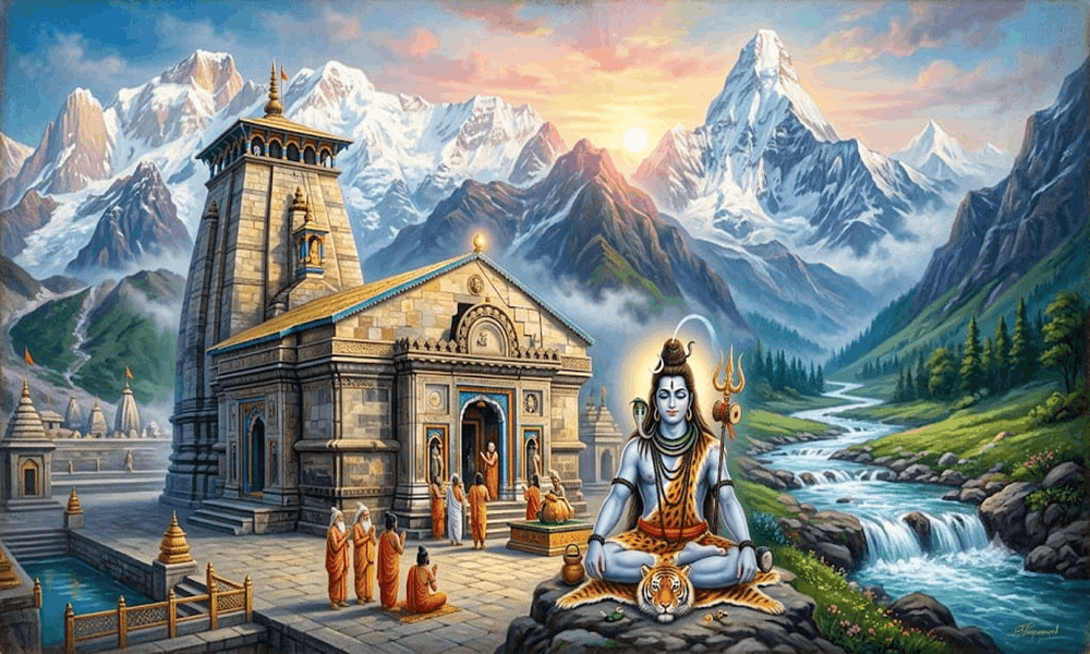 Lord Shiva Kedarnath by spintripp